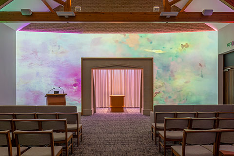 Watercolour Projection Image